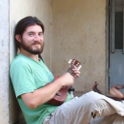 peace corps member relaxing